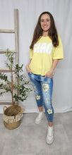Lade das Bild in den Galerie-Viewer, Shirt CIAO Zitronengelb
